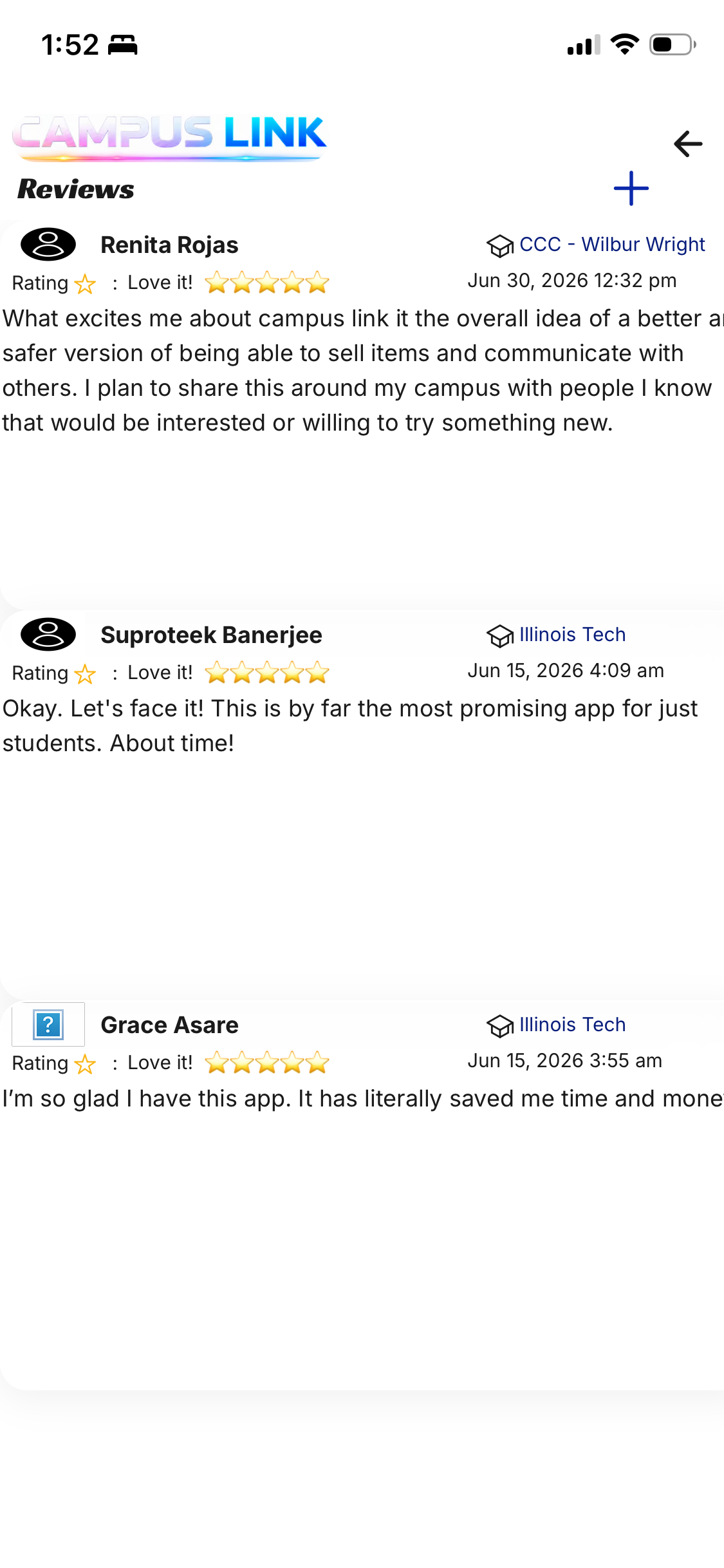 Campus Link reviews